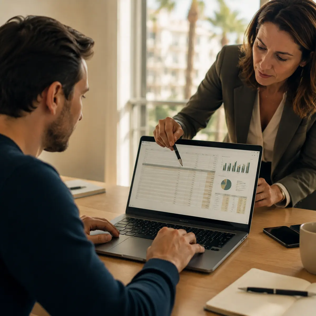 Formation Excel personnalisée sur un tableau de données